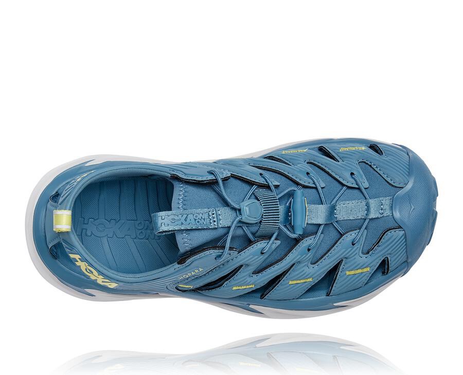 Sandals Womens - Hoka One One Hopara - Blue - MCRBWHQ-80